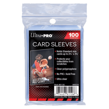 Protèges Cartes Ultrapro - Card Sleeves - Standard par 100