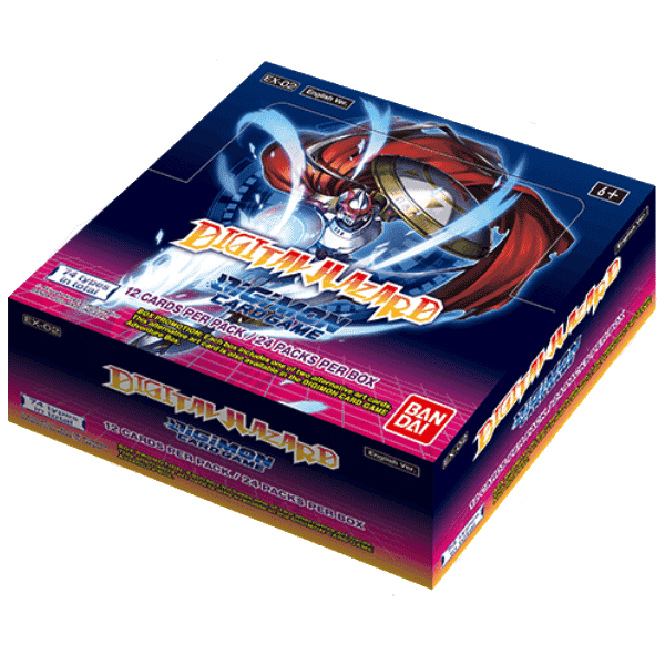 Boîte de 24 Boosters EX02 Digital Hazard – Digimon Card Game